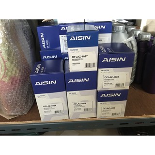 กรองน้ำมันเครื่อง isuzu d-max อีซุซุ ดีแม็ก เครื่องคอมมอนเรล all new และ 1.9 blue power ยี่ห้อ aisin อย่างดี