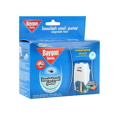 เครื่องไฟฟ้าไล่ยุง BAYGON ยูคาลิปตัส กำจัดแมลง ไล่แมลง ไล่หนู