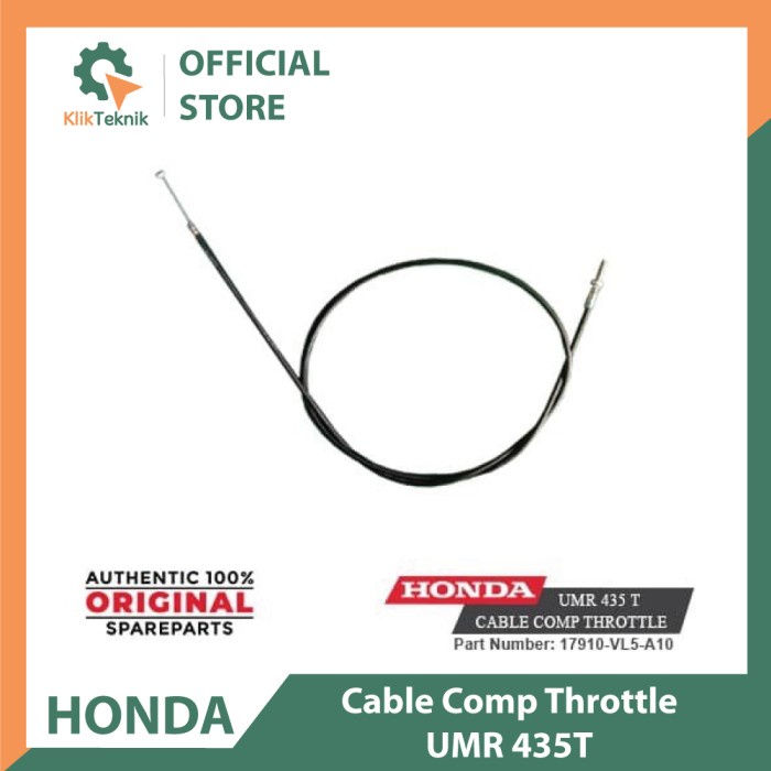 Cable Comp Throttle Honda UMR 435T เครื่องตัดแปรง