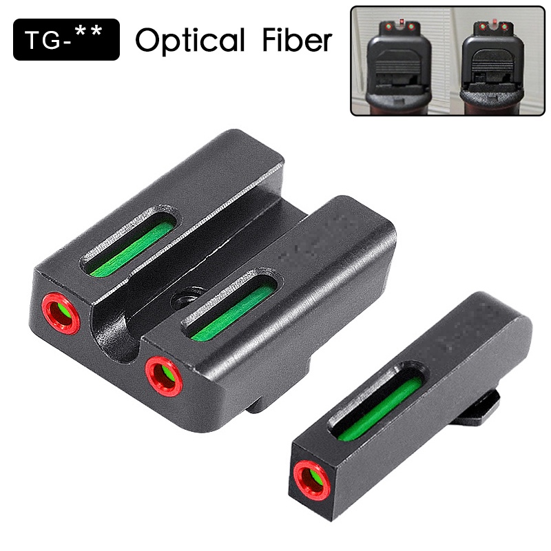 Optic Sight Stainless Steel Accurate Fiber Sight TRUGLO TFX Pro Fiber ...