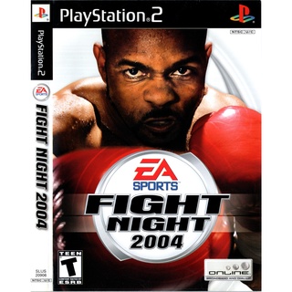 แผ่นเกมส์ Fight Night Round 2004 PS2 Playstation 2 คุณภาพสูง ราคาถูก