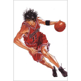 โปสเตอร์ Slam Dunk สแลมดังก์ การ์ตูน ญี่ปุ่น Poster ของขวัญ โปสเตอร์สำหรับเด็ก Japan Anime SlamDunk โปสเตอร์การ์ตูน