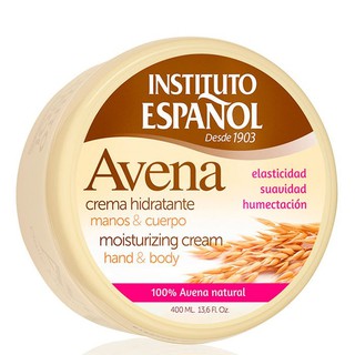 in Espanol Avena Oats Moisturizing Cream Hand &amp; Body 400ml. (ขนาดใหญ่)