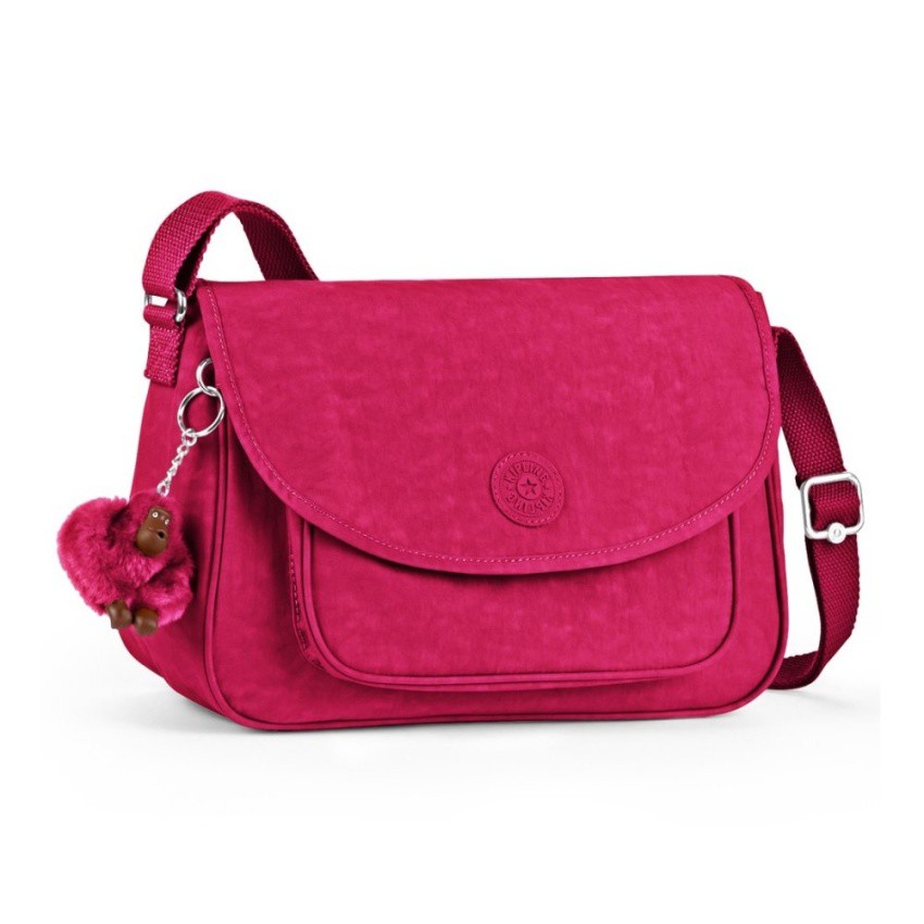 Kipling กระเป๋าสะพาย Sunita Crossbody bag - สี Flamboyant Pink