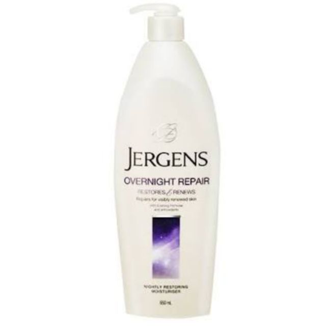 Jergens overnight repair ขนาด 650  ml