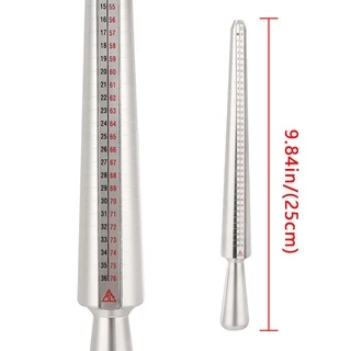 AMURA Finger Ring Sizer วัดโลหะแหวนวัดขนาดเครื่องมือ