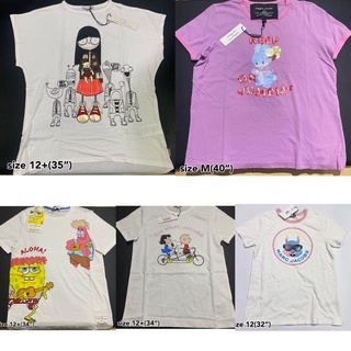 the Marc Jacobs / little / tee t-shirt เสื้อ เสื้อยืด ของแท้ มาร์ค จาค็อบส์ sponge bob peanuts snoopy magda archer