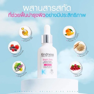 ส่งฟรี (ลด8-15พ.ค.) Kindness Skin เซรั่มวิตซี