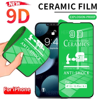 New 9D Full Cover Soft Ceramic Film Screen Protector For iPhone 13 Mini 13  Pro Max