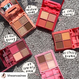 (🌷แท้ / พร้อมส่ง🌷) Cute Press Eye &amp; Cheek Mini Palette ที่ปัดแก้ม อายแชโด้ 2 in 1 ที่ปัดแก้ม คิ้วเพลส