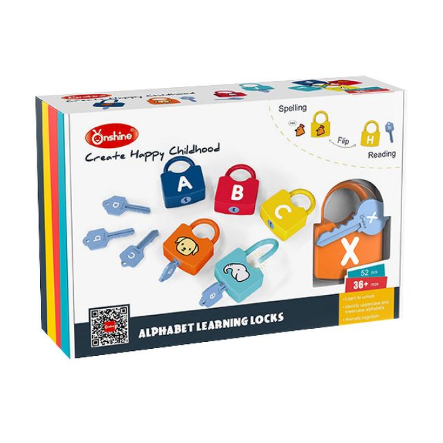 ชุดกุญแจ ABC (Alphabet locks) - kukkik1414 - ThaiPick