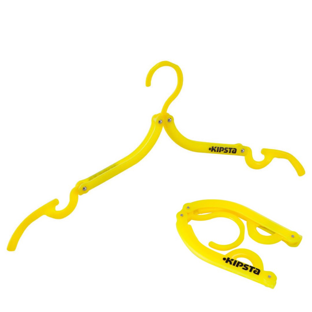 ไม้แขวนเสื้อพับได้ KIPSTA (สีเหลือง) DECATHLON แท้ 100%