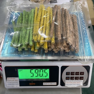 ขนมขัดฟันสุนัข แท่งหนังบด แผ่นหนังบด ขนมขัดฟัน น้ำหนัก 550g สำหรับสุนัขทุกสายพันธุ์