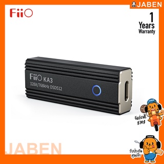 FiiO KA3 DAC-Amp หูฟังขนาดพกพา รองรับ PCM 32Bit/768kHz DSD512