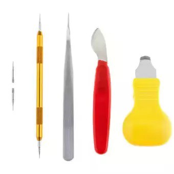 (พร้อมส่ง)ชุดเครื่องมือซ่อมนาฬิกาแบบกระเป๋าซิป147 ชิ้น