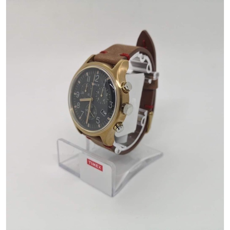 Timex Men's TW2R96300 MK1 42mm Black Dial Leather Watch