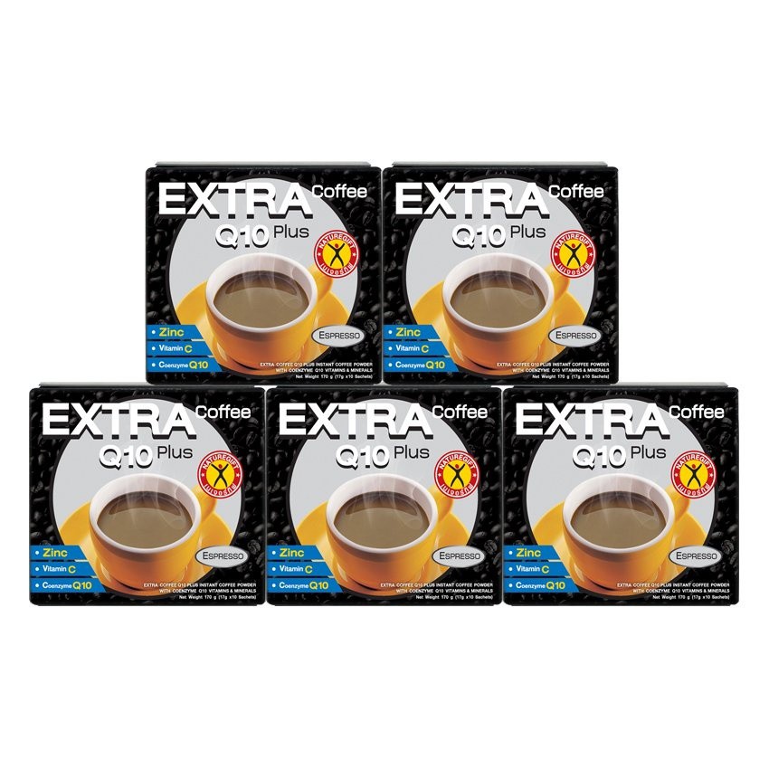 NatureGift Extra Coffee Q10 Plus 1 ชุด /5 กล่อง