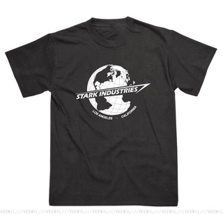 [S-5XL] เสื้อยืดลําลอง แขนสั้น พิมพ์ลาย Stark Industries Globe Inspired By Iron Tony Stark สไตล์คลาสสิก ไม่ซ้ําใคร สําหร