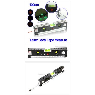 เครื่องวัดระดับเลเซอร์ พร้อมตลับเมตร Laser Level Measure