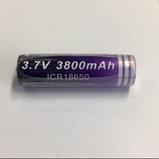 ถ่านชาร์จ18650/3.7V/3800mAh