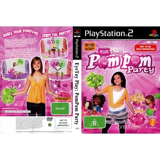 แผ่นเกมส์ PS2 EyeToy Play Pom Pom Party   คุณภาพ ส่งไว (DVD)