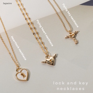 Lapaire | Lock and Key necklace สร้อยคอ