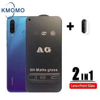 ฟิล์มด้าน AG ฟิล์มเล่นเกมส์ Huawei Y9 2019 Y7 Prime Y6 Pro Y7a Y6p Y9a Y9s Y8p Y6s Y5 Y5p ฟิล์มกระจกแบบด้าน เต็ม ฟิล์มเต็มจอ ฟิล์มเลนส์กล้องสำหรับ