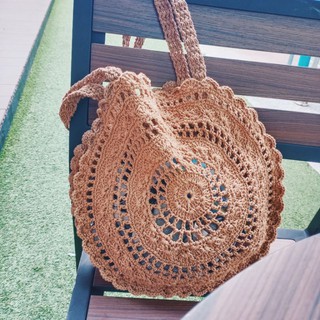 beach bag กระเป๋าถักโครเชต์