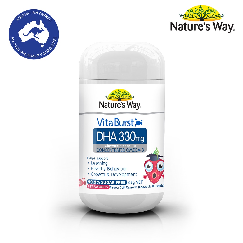 Nature's Way Vita Burst DHA 330 mg (50 แคปซูล)