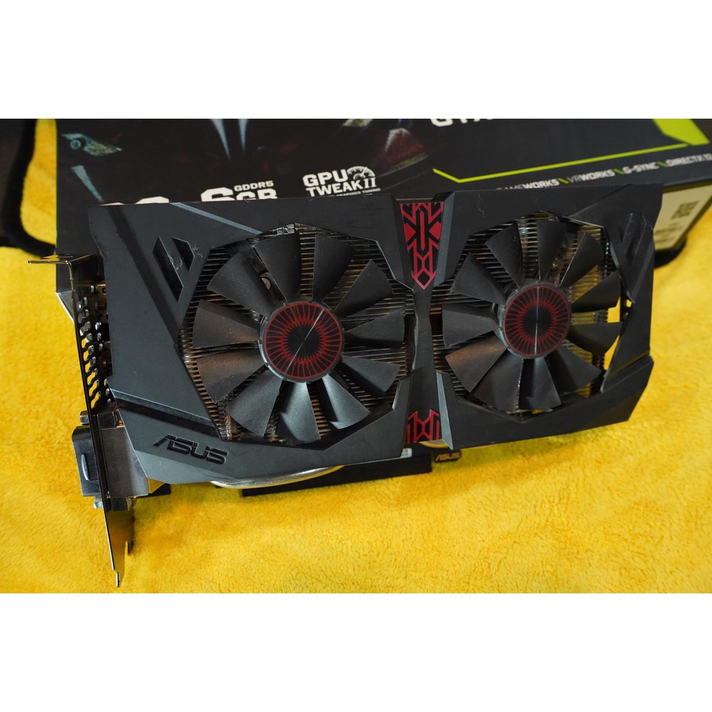 ASUS ROG STRIX GTX 1060 6GB มือสอง ไม่มีประกัน
