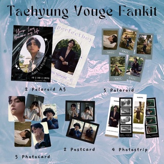 Taehyung BTS Fankit - V0uge Ma9azine 2022 | สารบัญมากมาย