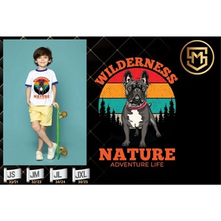 เสื้อยืดวินเทจเด็ก ผ้ากีฬา