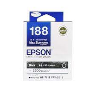 Epson T188 BK/C/M/Y Ink Cartridge ตลับหมึกของแท้