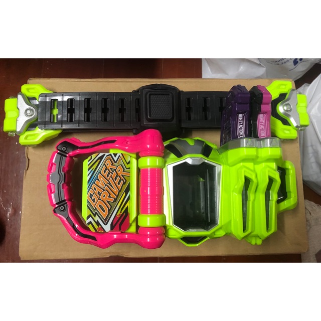 Dx Gamer Driver Proto Mighty & Mighty Action X Gashat #KamenRider