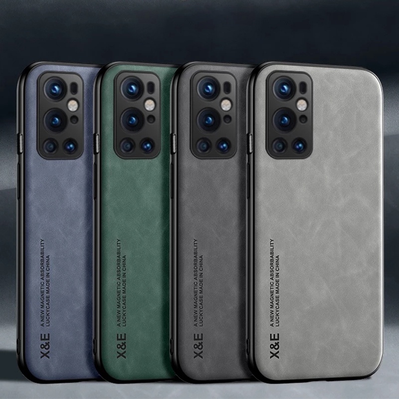 OnePlus 9 Pro 9R 8 8T เคส TPU นุ่มหรูหราใหม่ปกหนังกันกระแทก