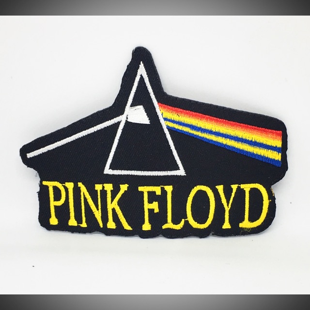 อารวม ตัวรีดติดเสื้อ ลาย Pink Floyd ขนาด ก.7cm X ย.10cm