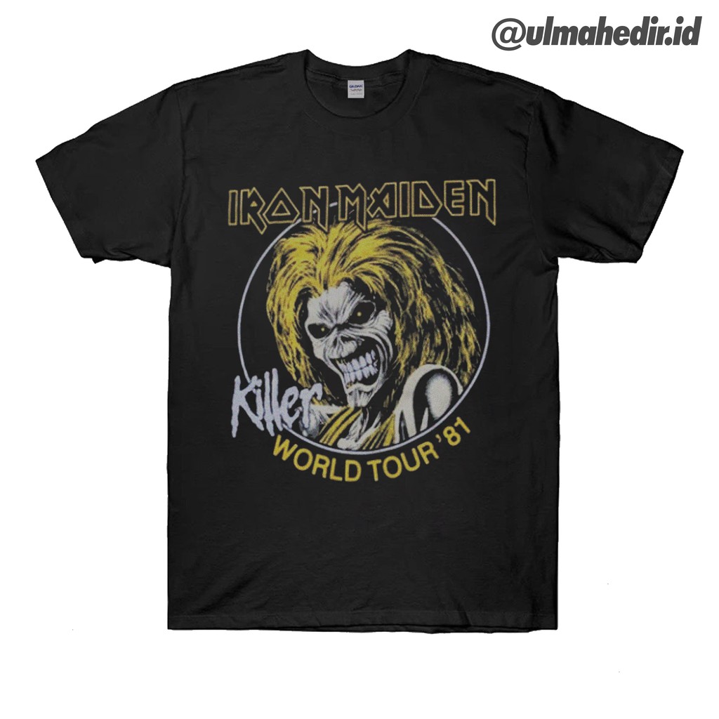 เสื้อยืด Iron Maiden - Killer World Tour&39;81