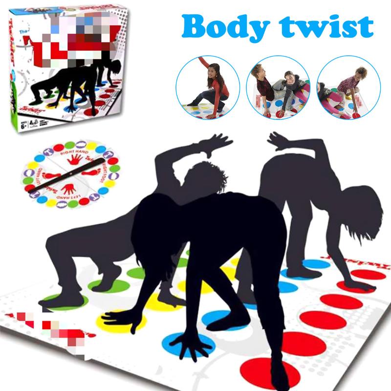 NEW Twister Dance Mat Exercise Twister Moves Mat Multiple Players