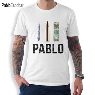 เสื้อยืด พิมพ์ลายกราฟฟิค Pablo Escobar พลัสไซซ์ แฟชั่นฤดูร้อน สําหรับผู้ชายSize S-5XL