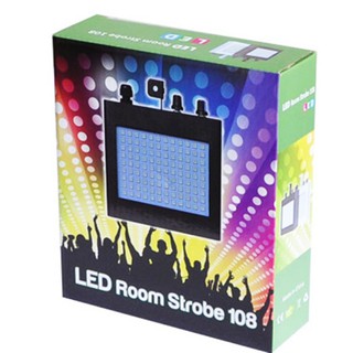 KS ไฟดิสโก้ ไฟแฟลช LED Room Strobe 18 หลอด แสงผสมRGB