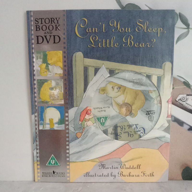 Can't you sleep, Little Bear? (มี DVD)ปกอ่อนมือสอง จาก walker books -ac4ชุด4