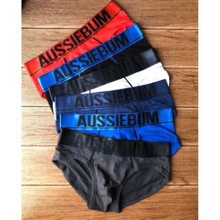 🔥มาใหม่🔥กางเกงในชาย AUSSIEBUM ทรงbrief ผ้าcotton