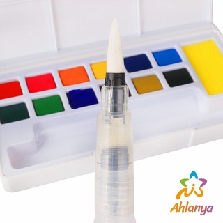 Ahlanya ปากกาหัวพู่กัน สำหรับวาดภาพสีน้ำ ปากกาหัวพู่กัน  Fountain Pen