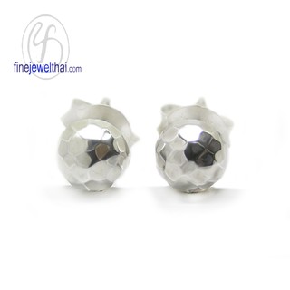 Finejewelthai ต่างหู-ต่างหูเงิน-เงินแท้ 925-ออกแบบพิเศษ - E104500h