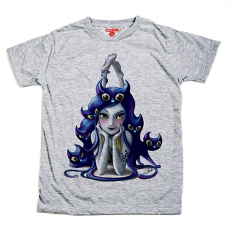 เสื้อยืด แขนสั้น แชปเตอร์วัน คาแรคเตอร์ ลาย เลดี้สีฟ้า ผ้านิ่ม / Blue Lady Chapter One Character Soft T-Shirt