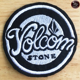 อาร์มติดเสื้อ ป้ายตัวรีดติดเสื้อลาย Volcom