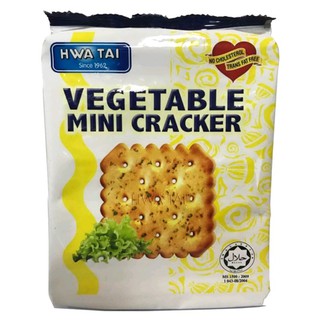 แครกเกอร์รสผัก Hwa Tai Vegetable Mini Cracker 180g.