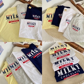 MILKY 🍼 เสื้อโอเวอร์ไซส์สกรีน oversize screen เนื้อผ้า คอตตอน 100%