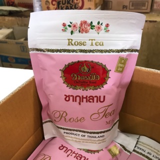 ชากุหลาบ ตรามือ สินค้าคุณภาพเป็นที่นิยม! 1ห่อ /150g