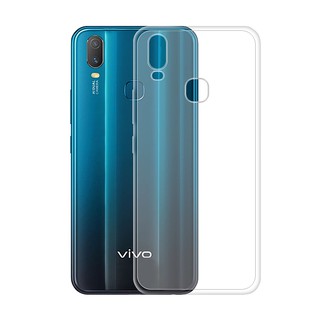 เคสสำหรับ โปร่งใส VIVO Y11 เคส เคสซิลิโคน Soft Back Cover VIVO Y11 Y 11 VIVOY11 Case